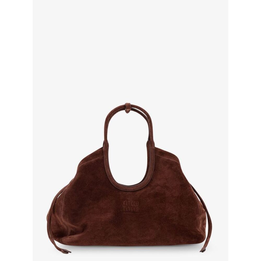 Miu Miu Women Ivy Suede Handbag